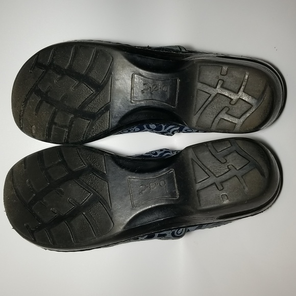 Boc, Blue leather clogs, Women'size 11 - Picture 9 of 12